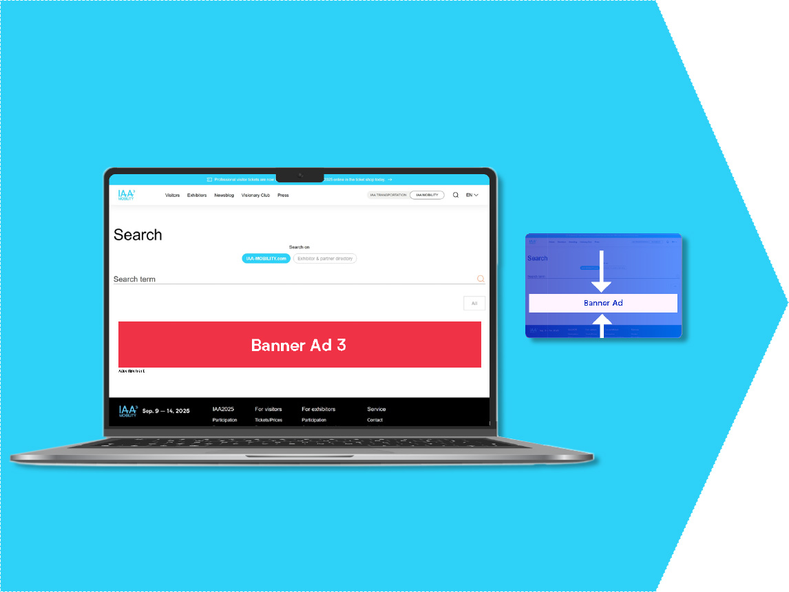 Banner ad (search area)
