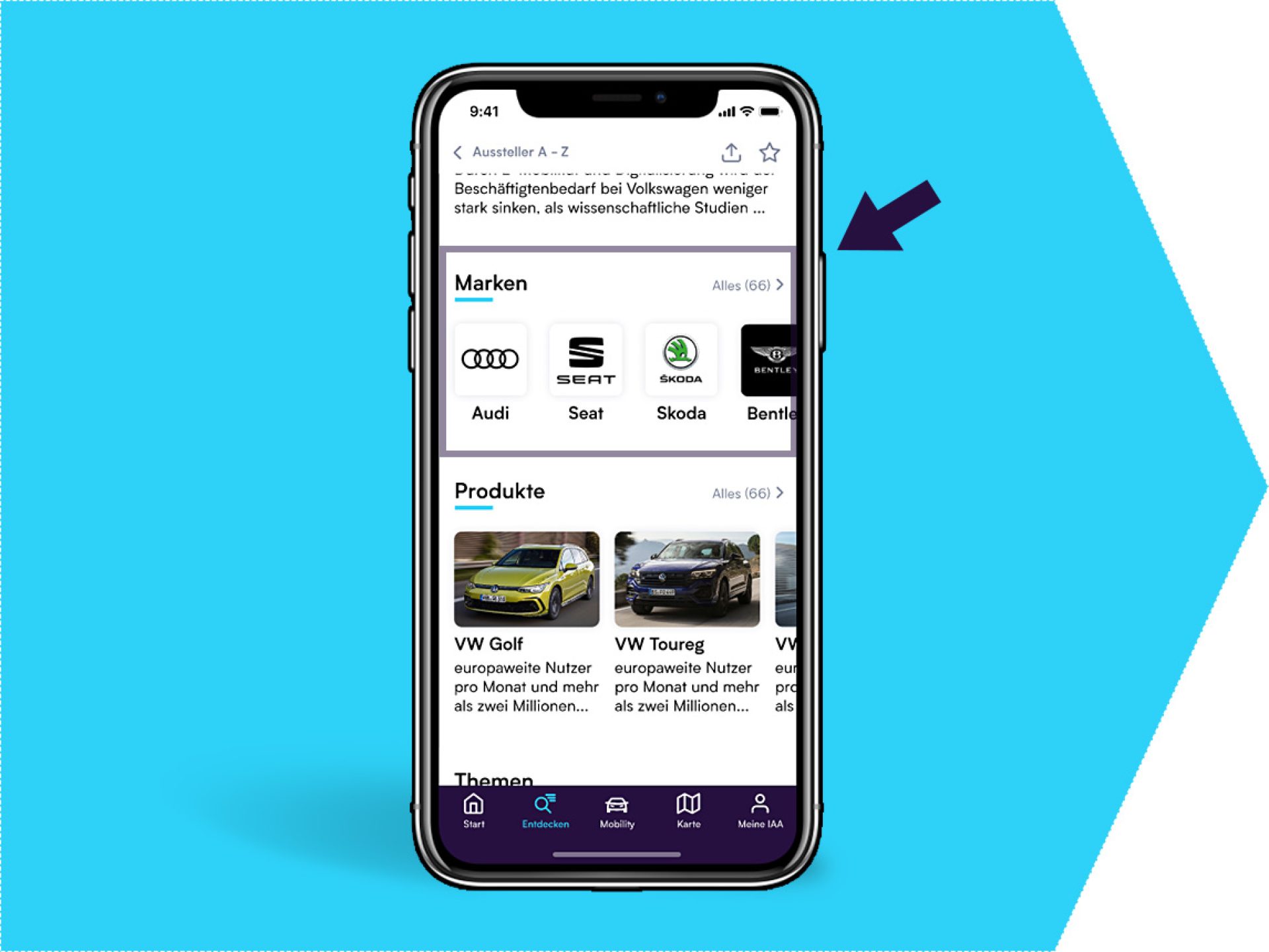 Brand logos on your exhibitor profile (IAA App)