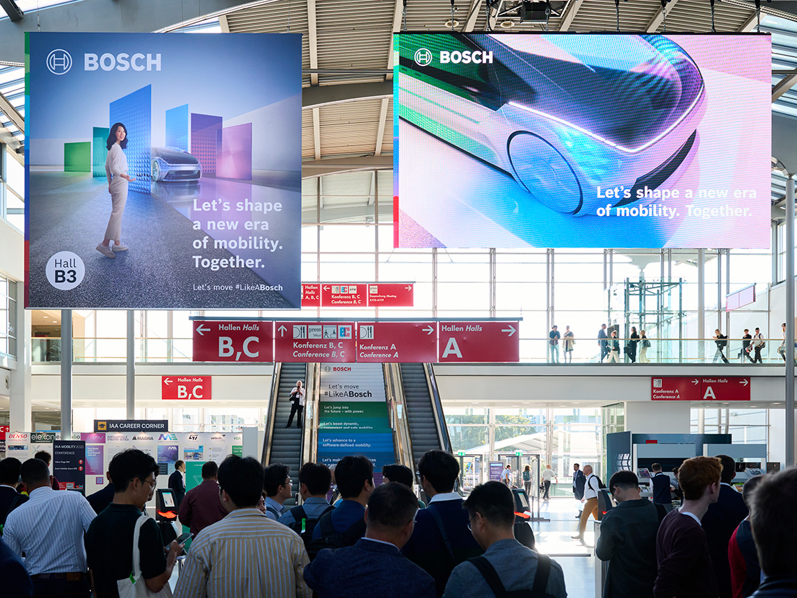 Werbung vor Ort